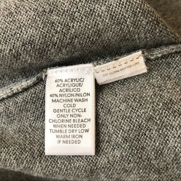 ANN TAYLOR LOFT grey sweater, Scotty dog design, S - Picture 6 of 6